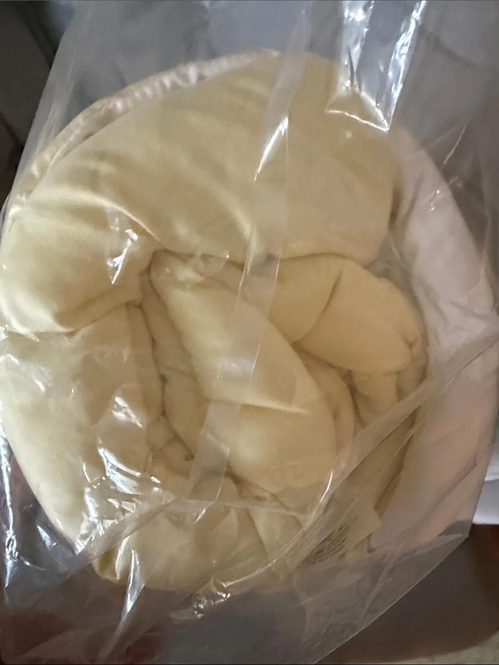 Luxe Microfiber Reversible Comforter - Cream and Yellow